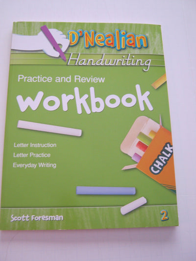 D'Nealian Handwriting Practice and Review Workbook -2