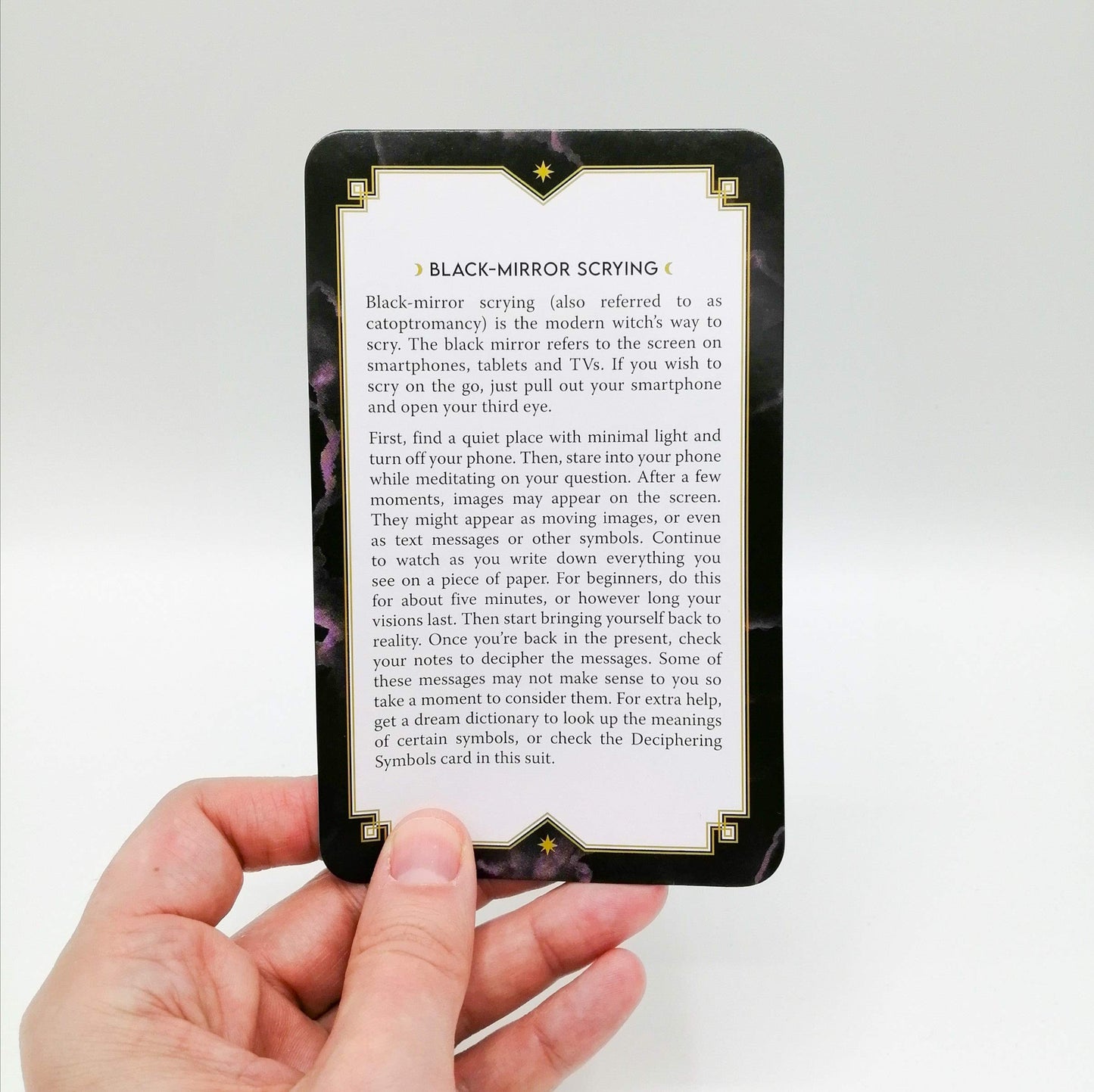 The Magic Art of Fortune Telling: 52 Oracle Cards