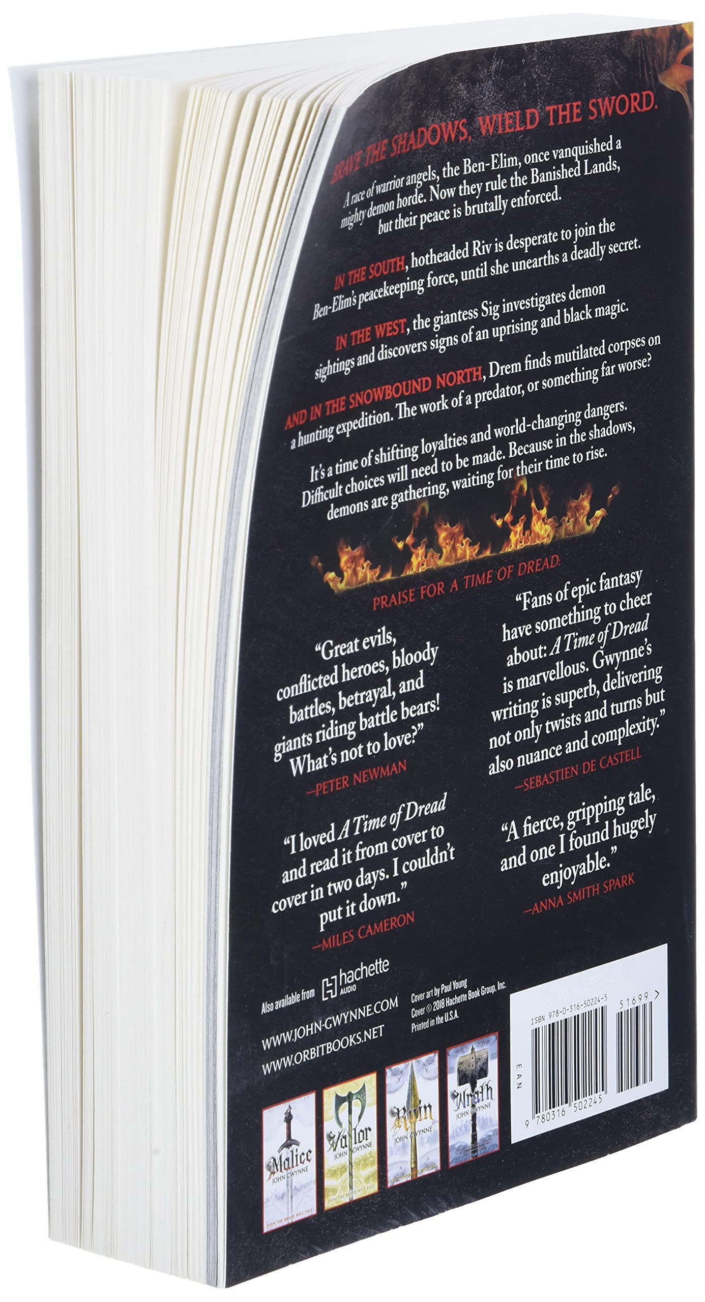 A Time of Dread (Of Blood & Bone, 1)