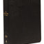 NKJV, The MacArthur Study Bible, Large Print, Bonded Leather, Black, Thumb Indexed: Holy Bible, New King James Version