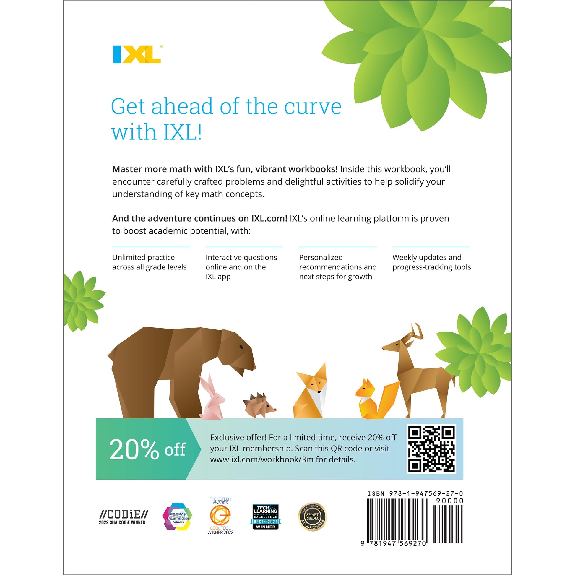 IXL Multiplication 3rd Grade Math Workbook, Mathematics Book for Kids Ages 8-9 Covering Times Table Facts and Properties, Models for Multiplying, and More