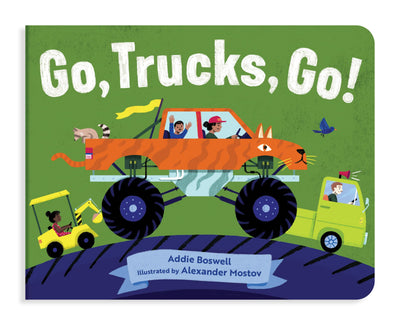Go, Trucks, Go!: A Truck Book for Toddlers 1-3 (Things That Go Series)
