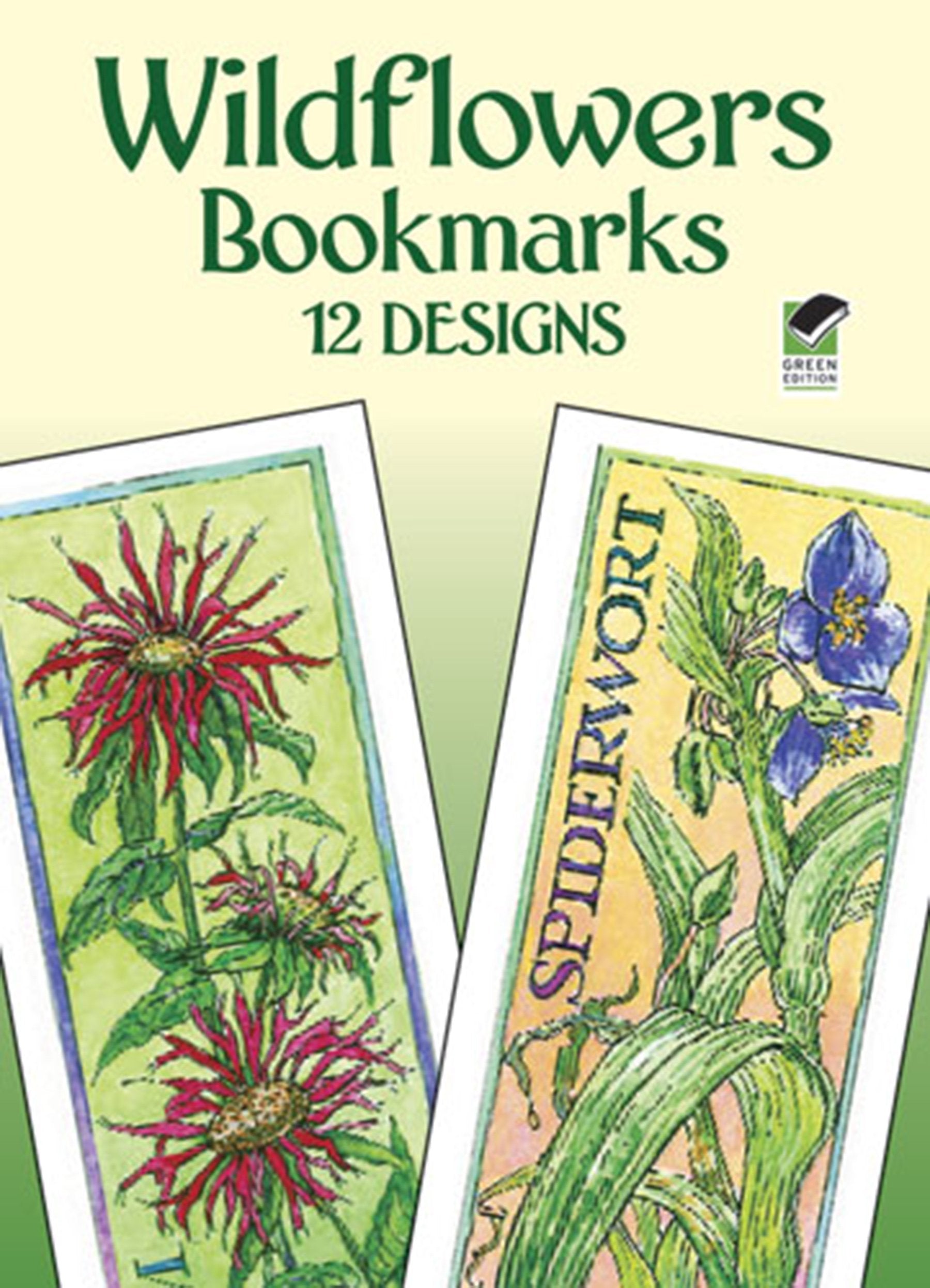 Wildflowers Bookmarks: 12 Designs (Dover Bookmarks)