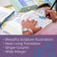 Tyndale NLT Inspire PRAISE Bible (Large Print, Hardcover, Purple): Inspire Coloring Bible-Nearly 500 Illustrations to Color, Creative Journaling Bible Space-Religious Gifts Inspire Connection with God