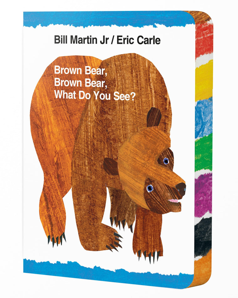 Brown Bear, Brown Bear, What Do You See?: Stamped Edges Special Edition: Classic Board Book with Stamped Edges (Brown Bear and Friends)