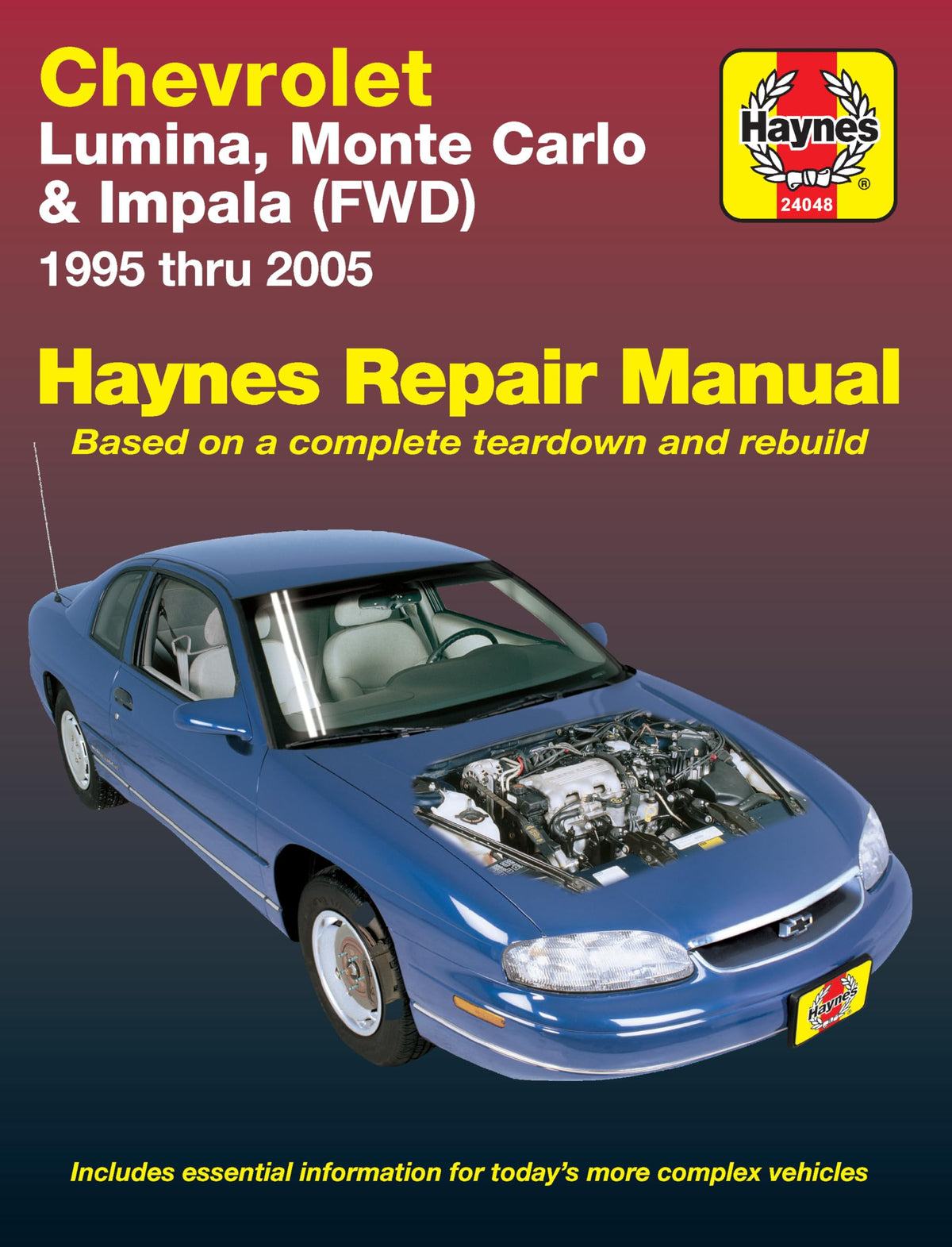 Chevrolet Lumina, Monte Carlo & Impala FWD (1995-2005) Haynes Repair Manual (Does Not Include Information Specific to Rear-Wheel Drive Impala Models or Supercharged Models)