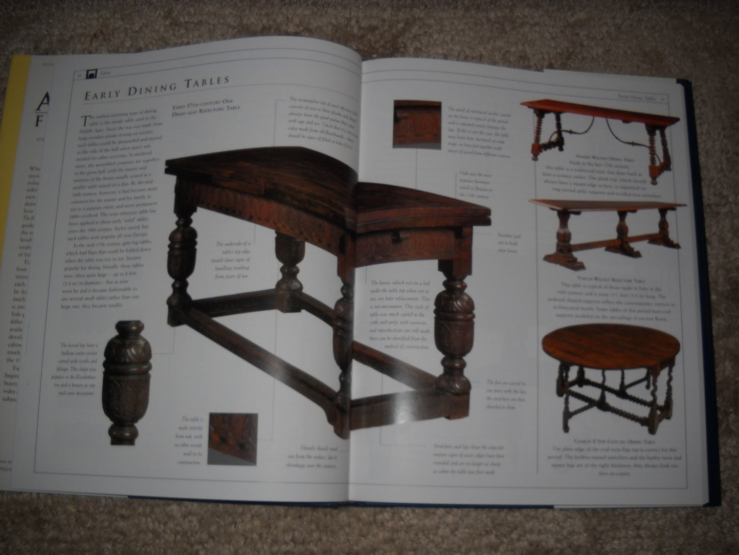 The Bulfinch Anatomy of Antique Furniture: An Illustrated Guide to Identifying Period, Detail, and Design
