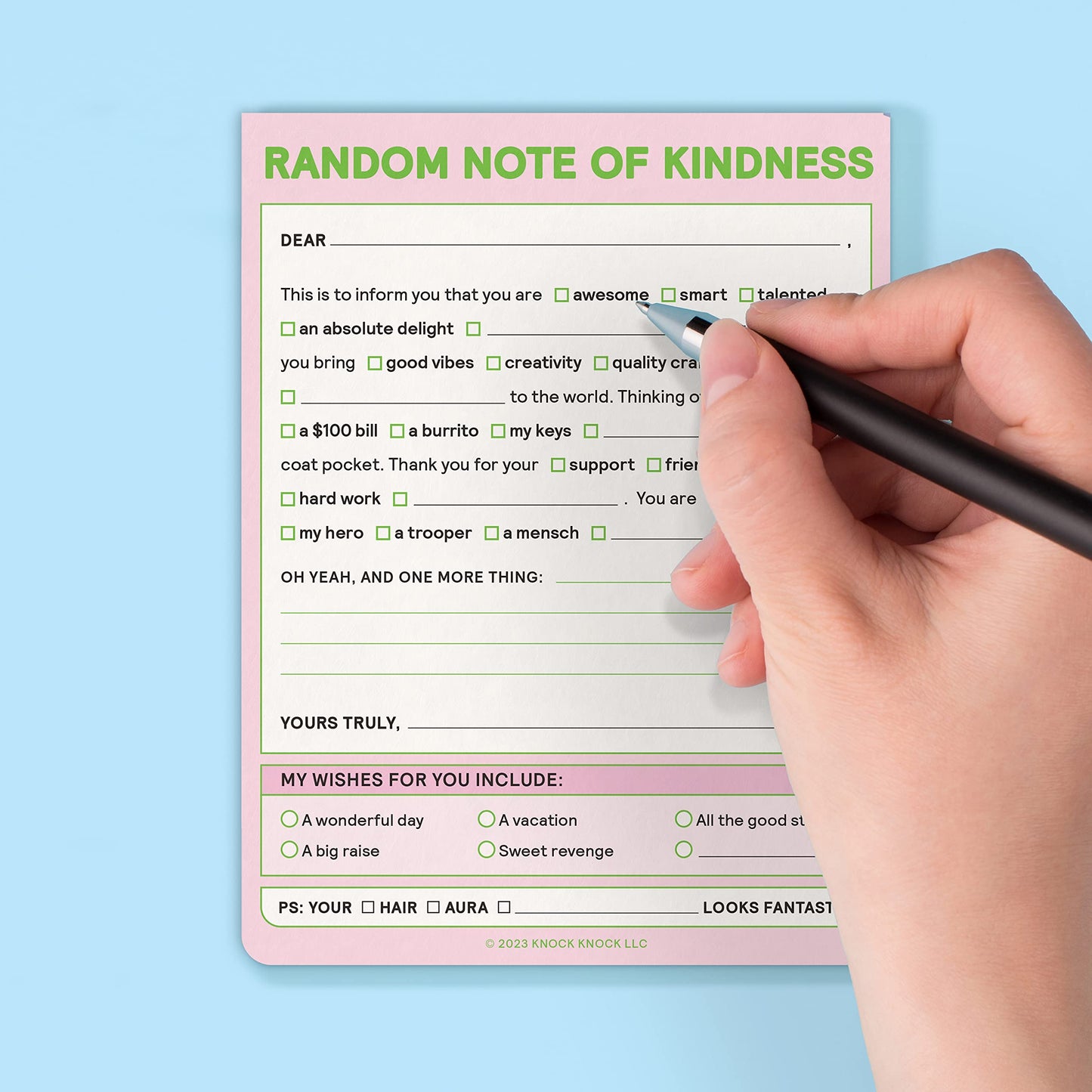 Knock Knock Random Note of Kindness Nifty Note (Knock Knock Nifty Notes)