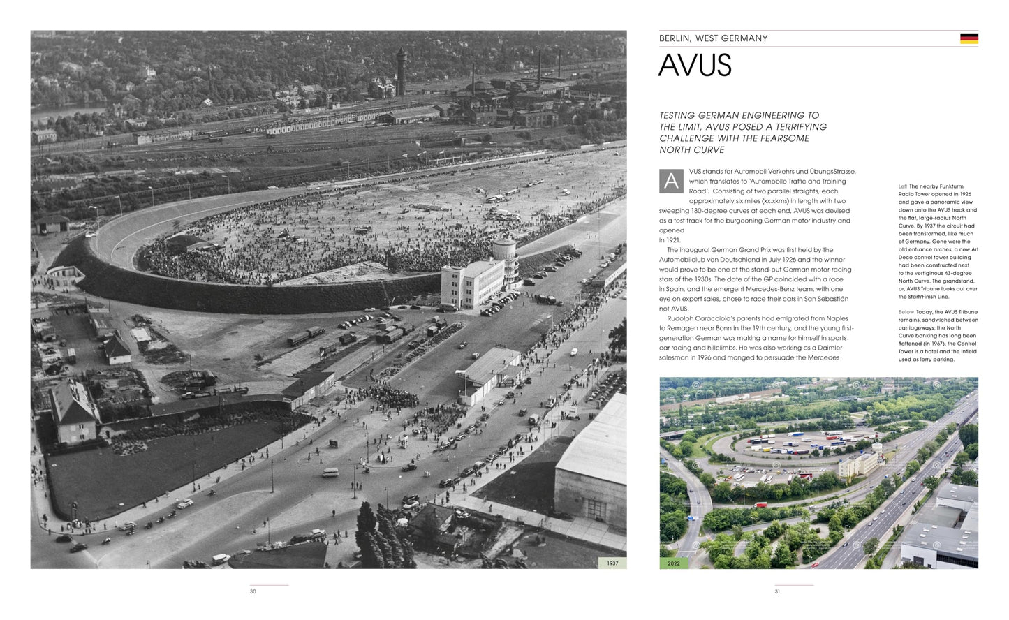 Formula One the Circuits: Then and Now