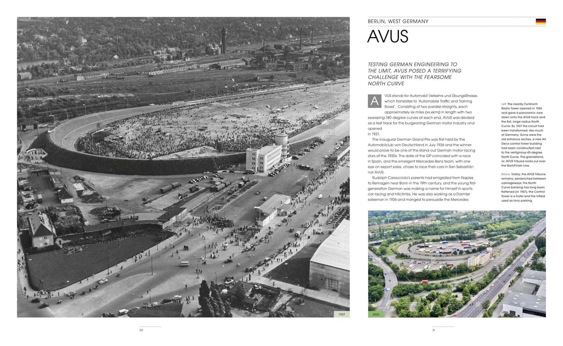 Formula One the Circuits: Then and Now