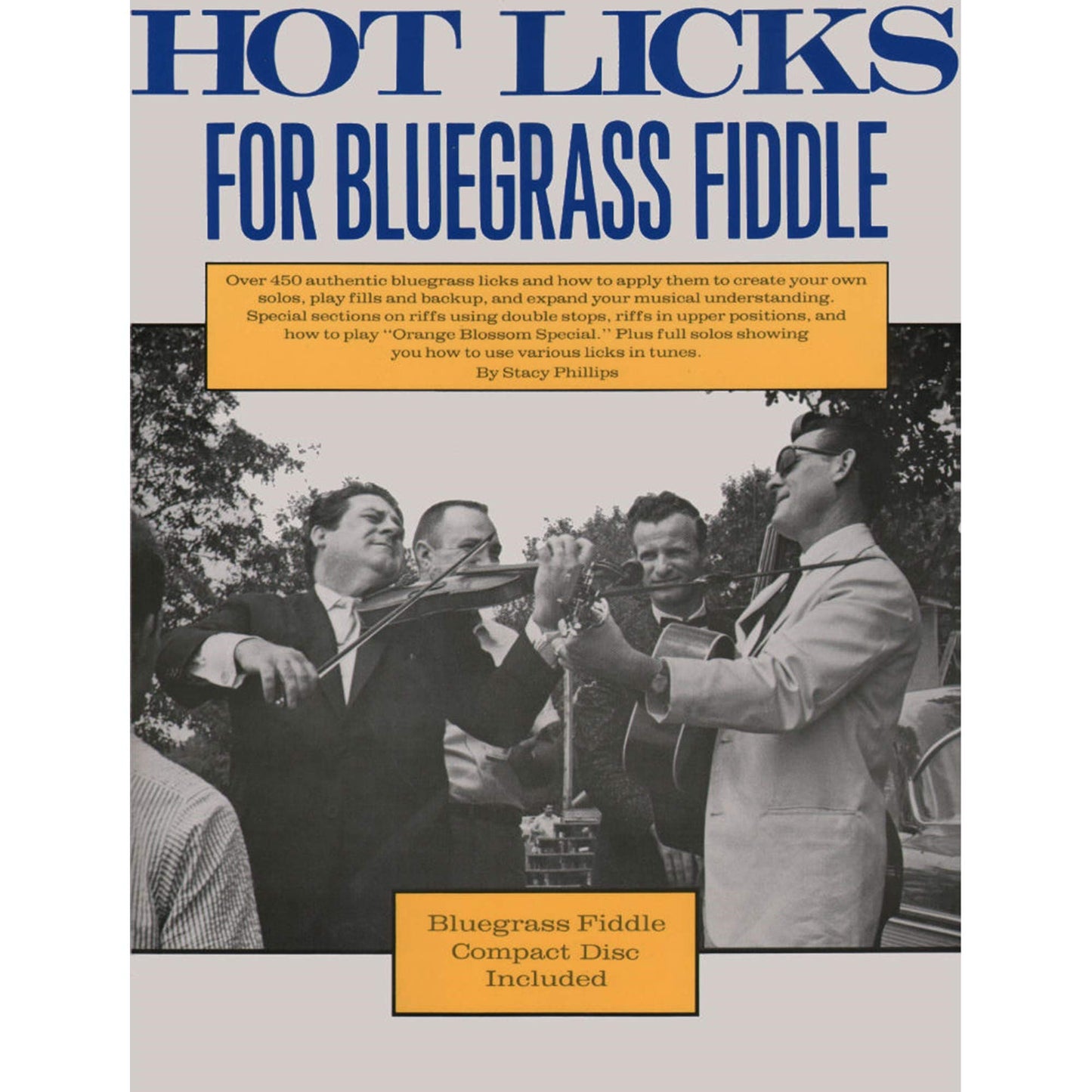 Hot Licks for Bluegrass Fiddle - Book with Online Audio by P