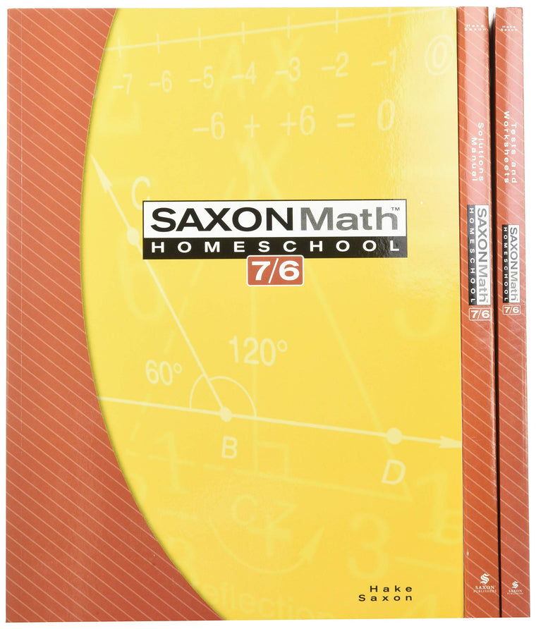 Saxon Math Homeschool: 7/6