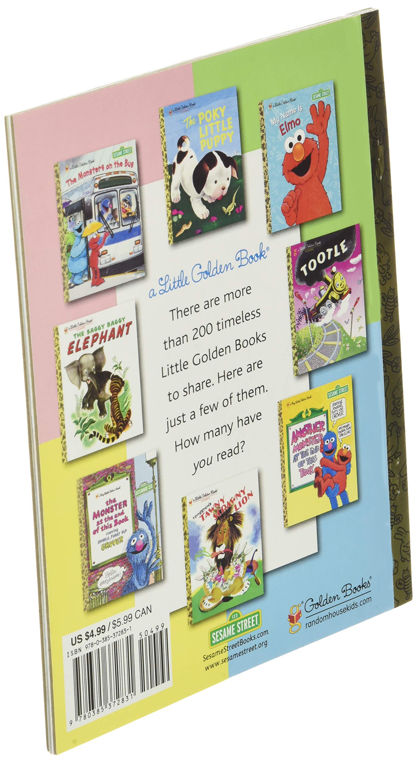Elmo Loves You (Sesame Street) (Little Golden Book)