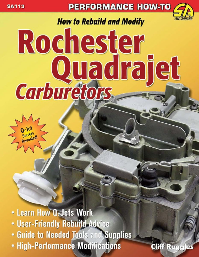 How to Rebuild & Modify Rochester Q Carb (S-a Design)