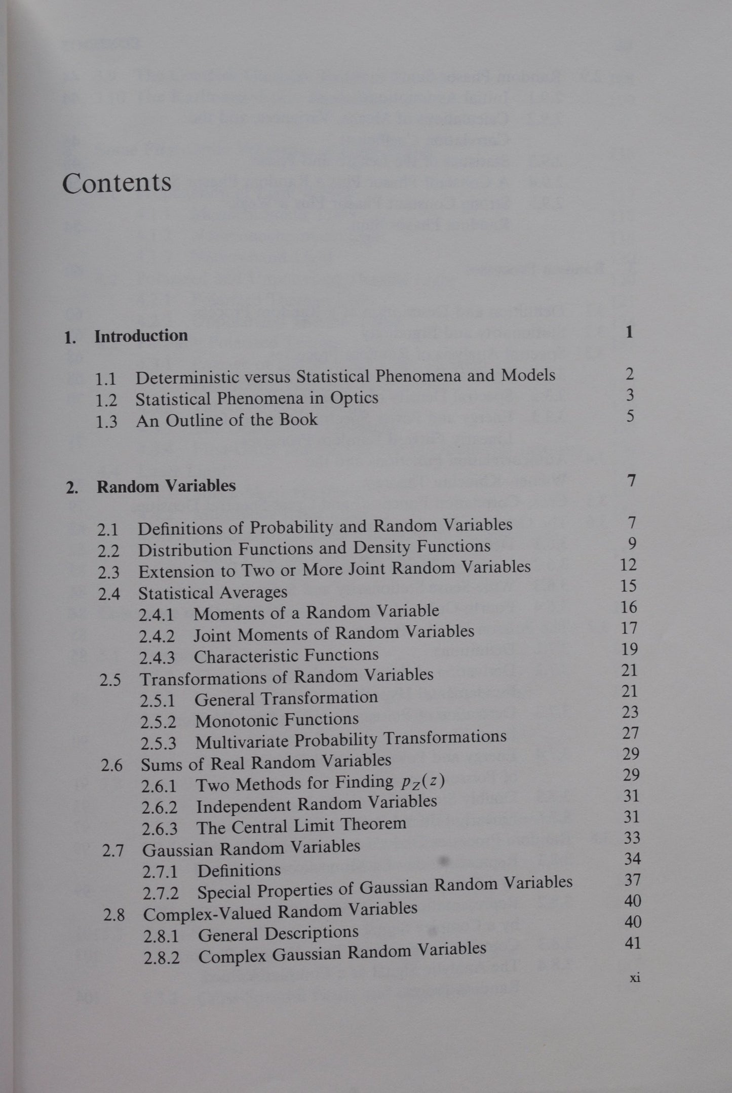 Statistical Optics (Wiley Series in Pure and Applied Optics)