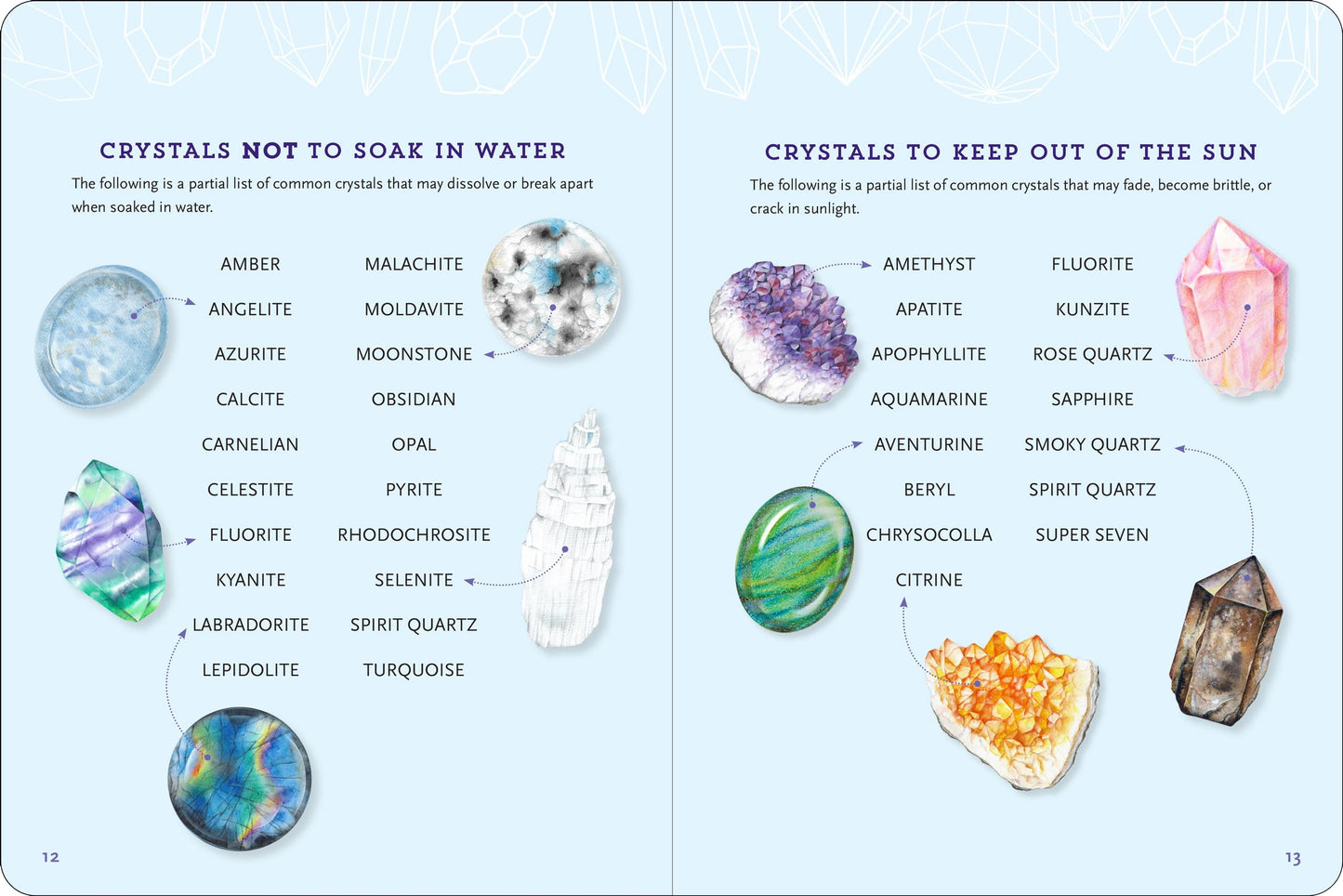 Crystals Journal: Integrate the Healing Powers of Crystals Into Your Life