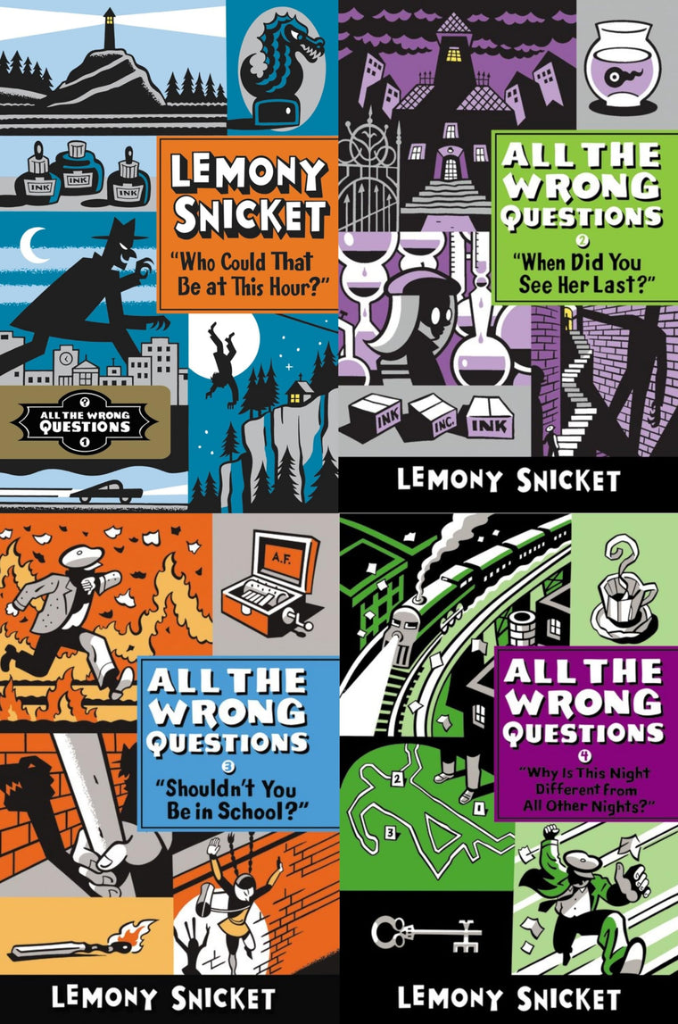 All the Wrong Questions: A Complete Mystery Paperback Gift Set