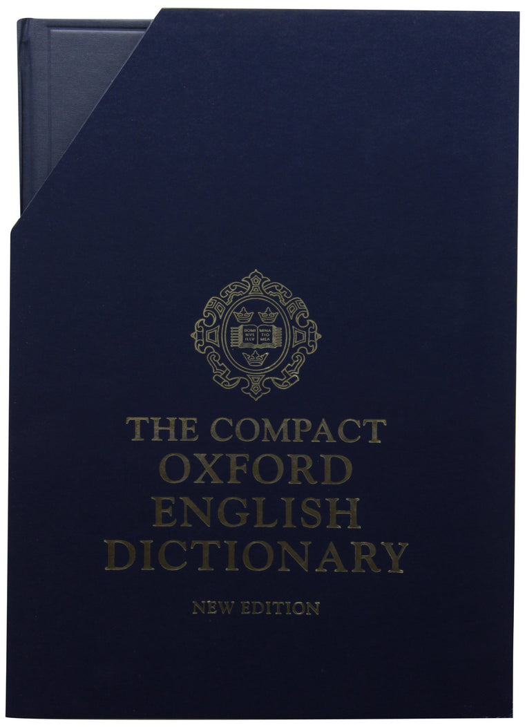 The Compact Edition of The Oxford English Dictionary, Complete Text Reproduced Micrographically (in slipcase with reading glass)
