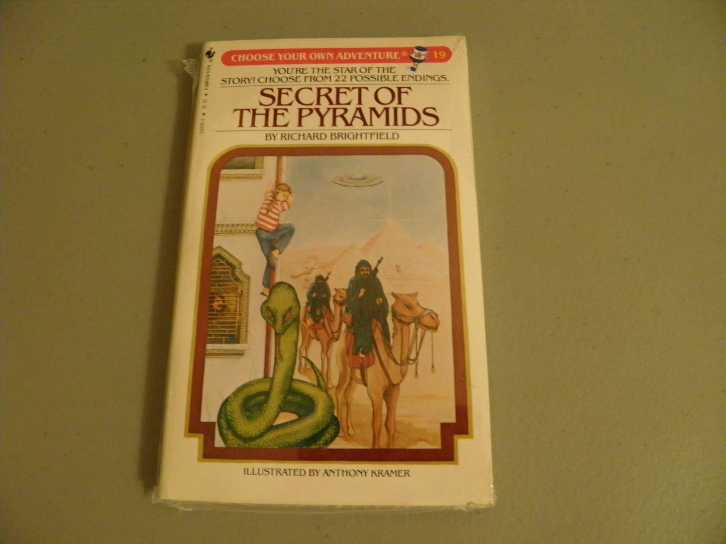 Secret of the Pyramids (Choose Your Own Adventure, No. 19) b