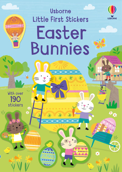 Little First Stickers Easter Bunnies: An Easter And Springtime Book For Kids - An Activity Book with 190+ Charming Illustrations for Children (Ages 3-5)