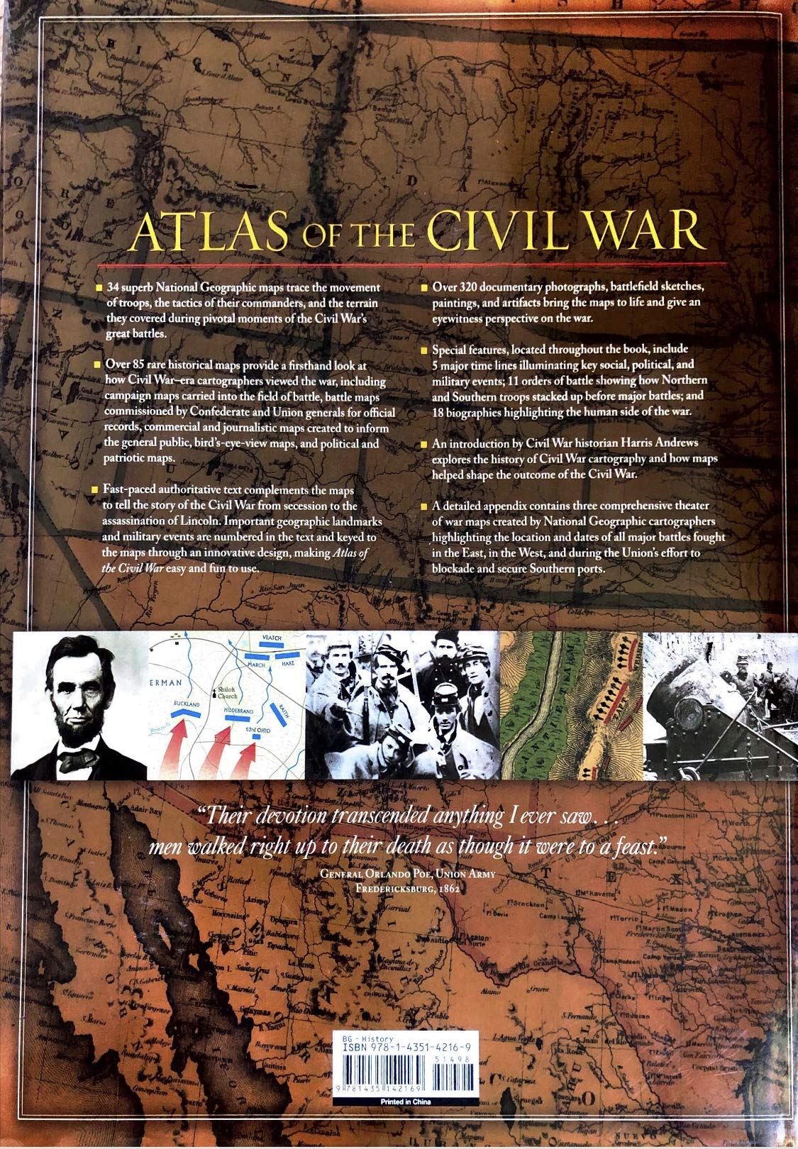Atlas of the Civil War: A Complete Guide to the Tactics and Terrain of Battle