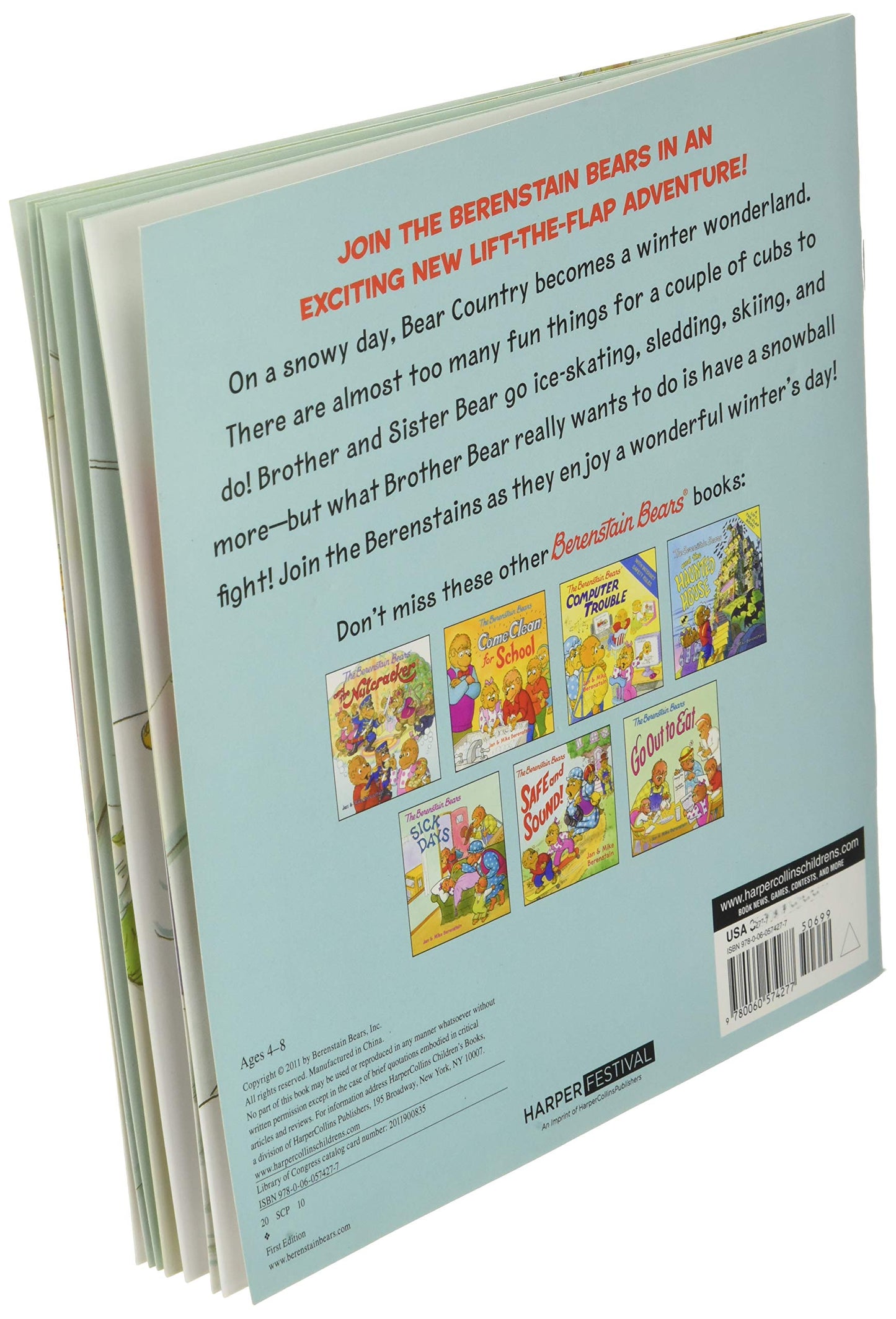 The Berenstain Bears' Winter Wonderland: A Winter and Holiday Book for Kids