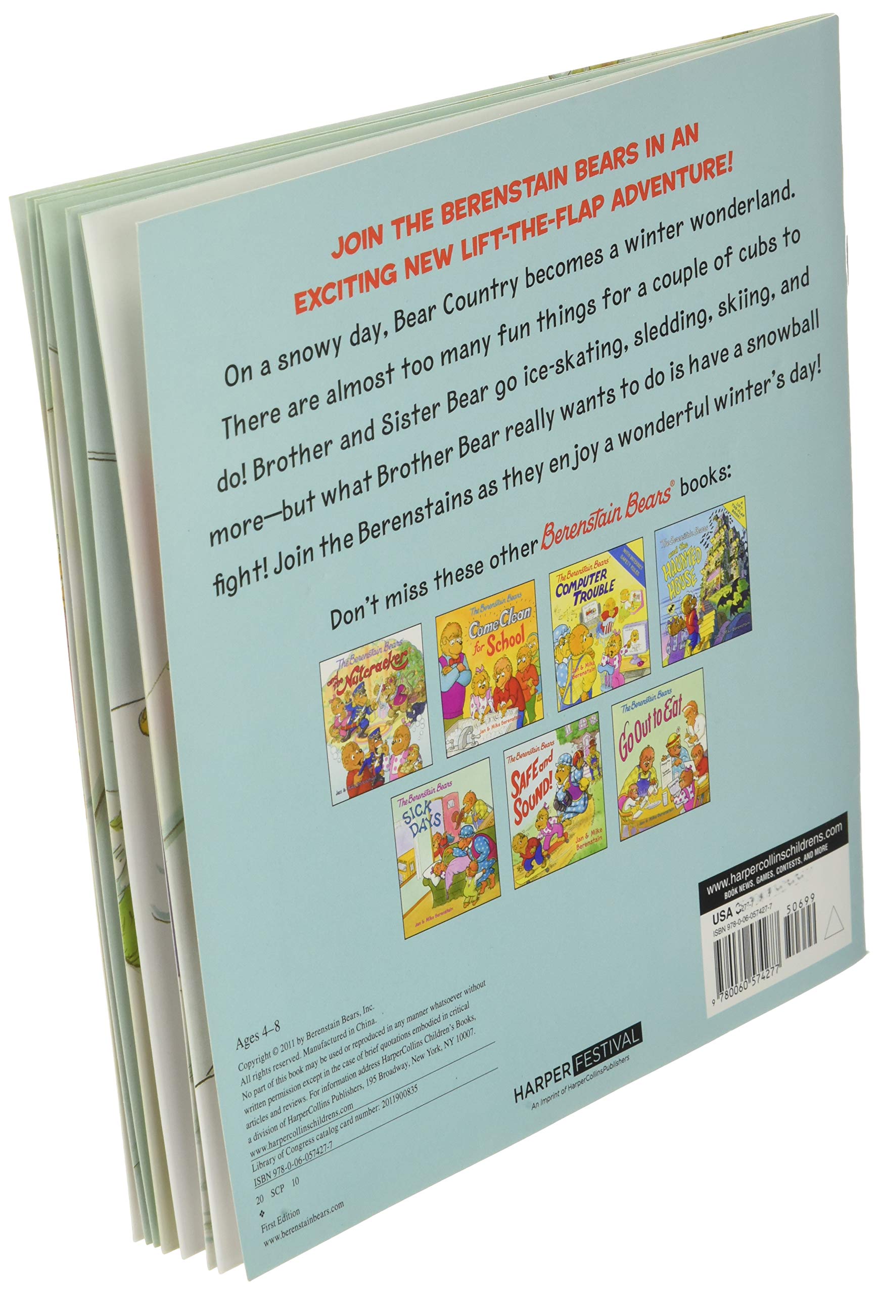 The Berenstain Bears' Winter Wonderland: A Winter and Holiday Book for Kids