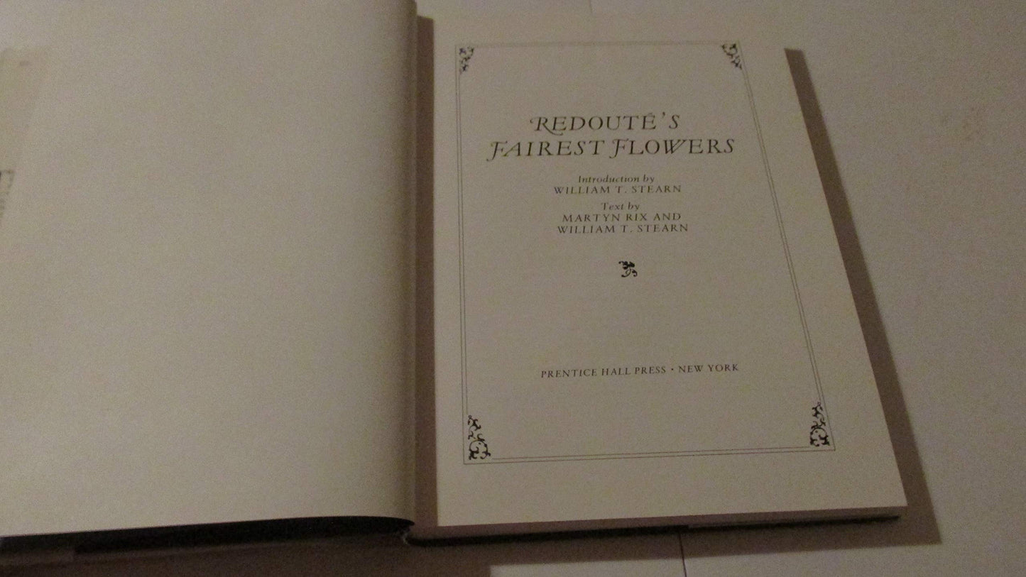 Redoute's Fairest Flowers by Redoute, Pierre-Joseph