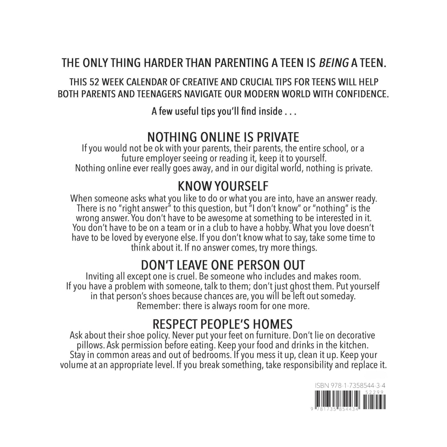 52 Modern Manners for Today's Teens