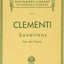 Clementi: Sonatinas, Op. 36, 37, 38 (Schirmer's Library of Musical Classics, Vol.40)