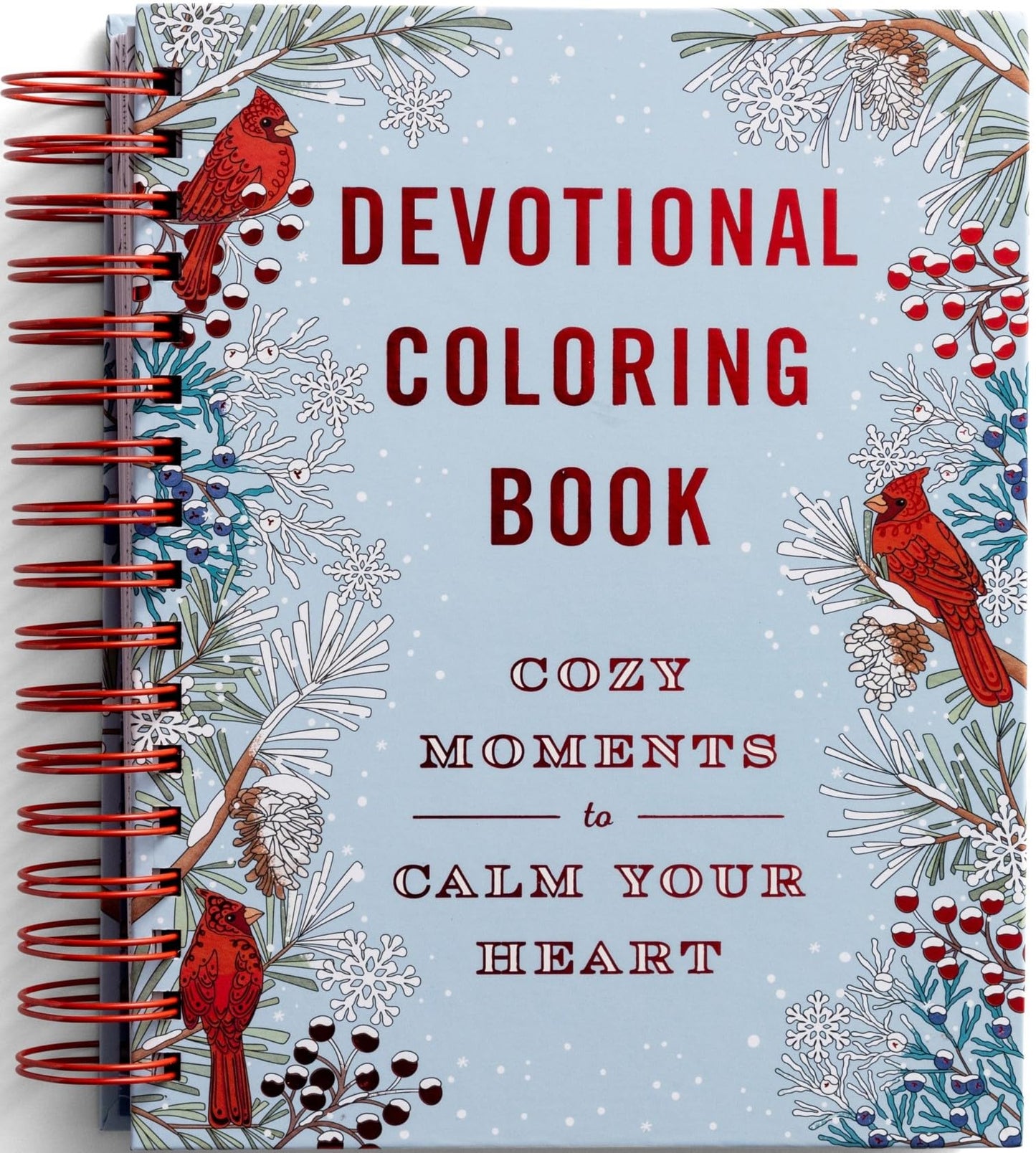 Cozy Moments to Calm Your Heart: Devotional Coloring Book