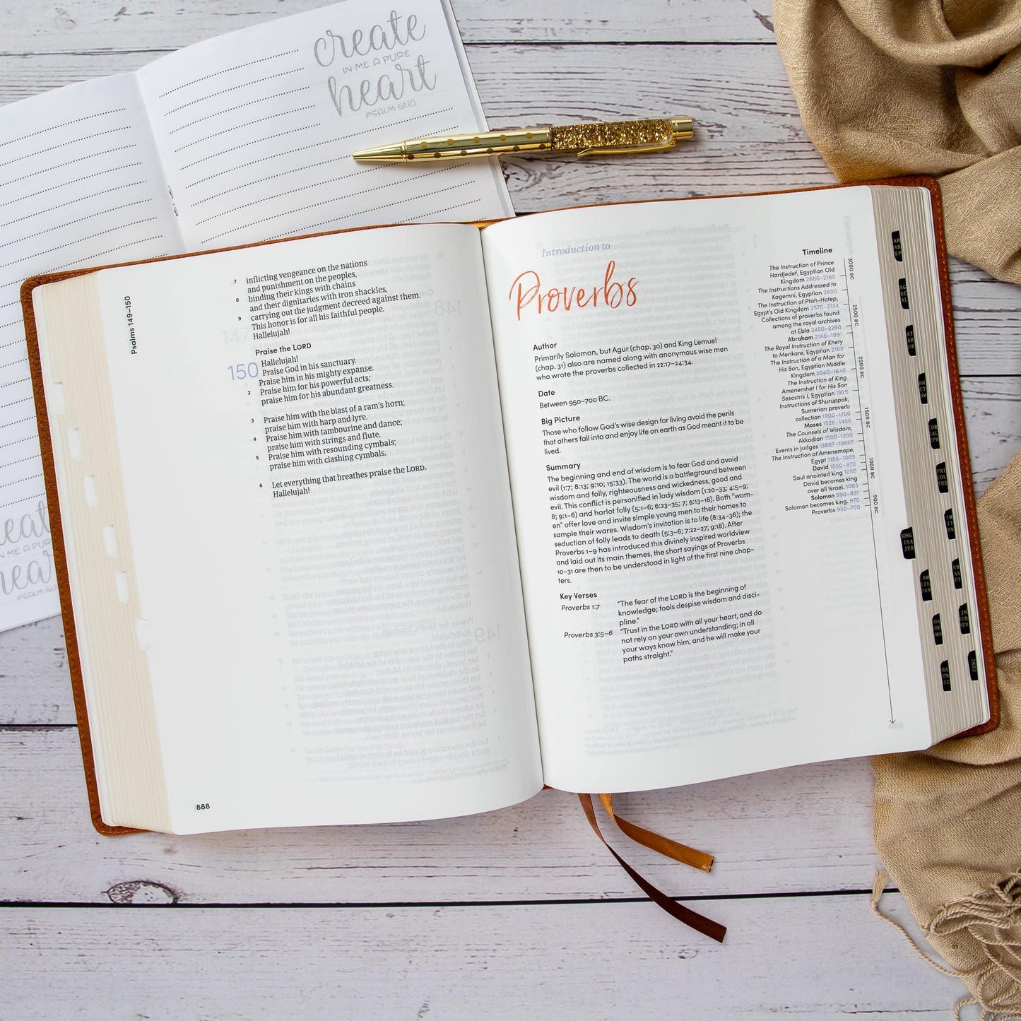 CSB Lifeway Women's Bible, Butterscotch Genuine Leather, Black Letter, Single-Column, Wide-Margins, Devotions, Articles, Word Studies, Character Profiles, Easy-to-Read Bible Serif Type