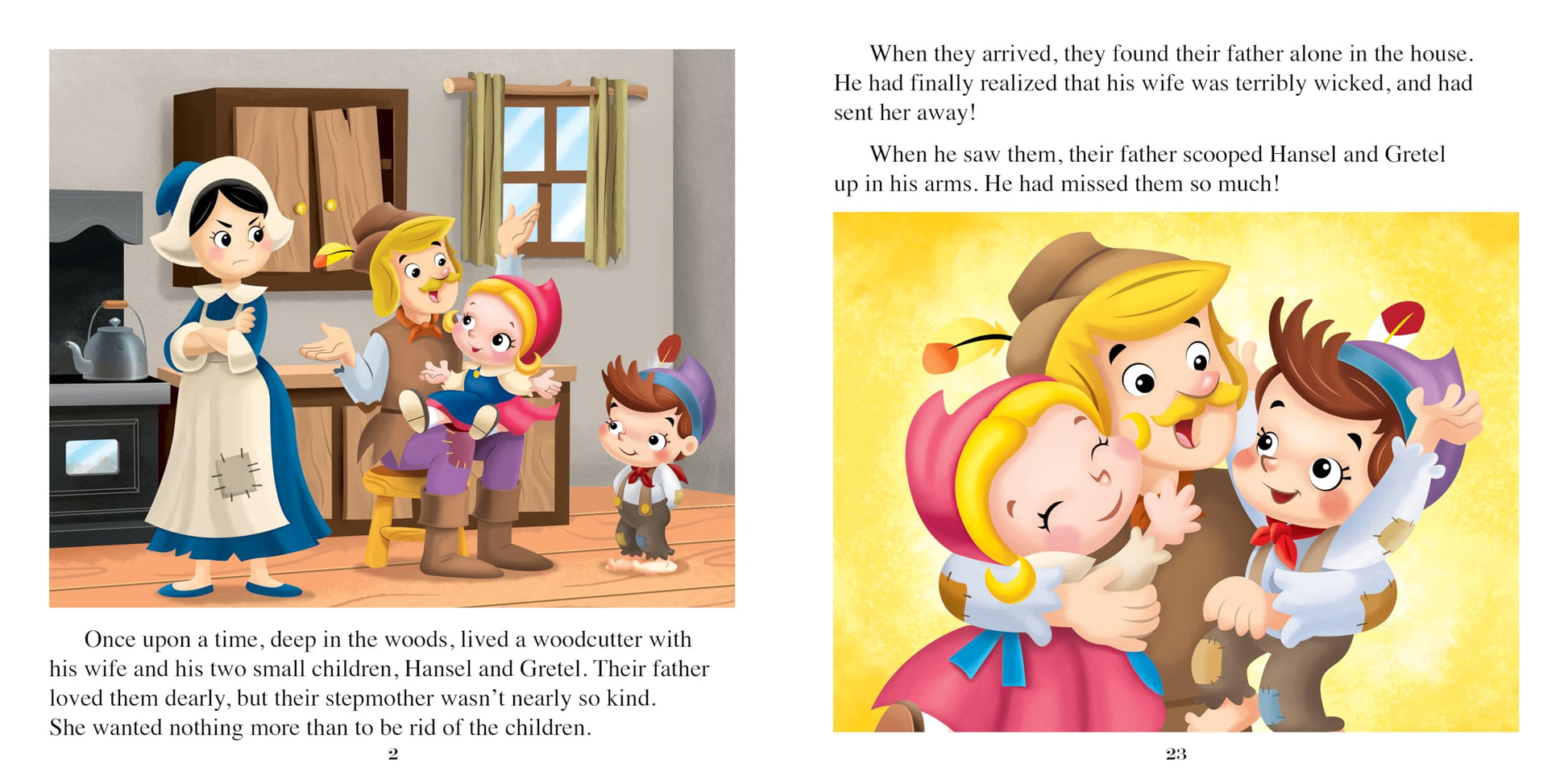 Phidal Hansel & Gretel Little Classics - Stories for kids, 24-page storybook