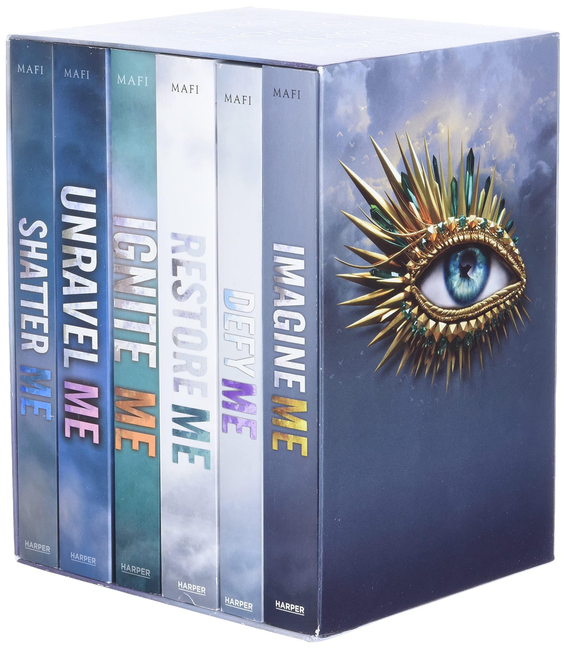 Shatter Me Series 6-Book Box Set: Shatter Me, Unravel Me, Ignite Me, Restore Me, Defy Me, Imagine Me