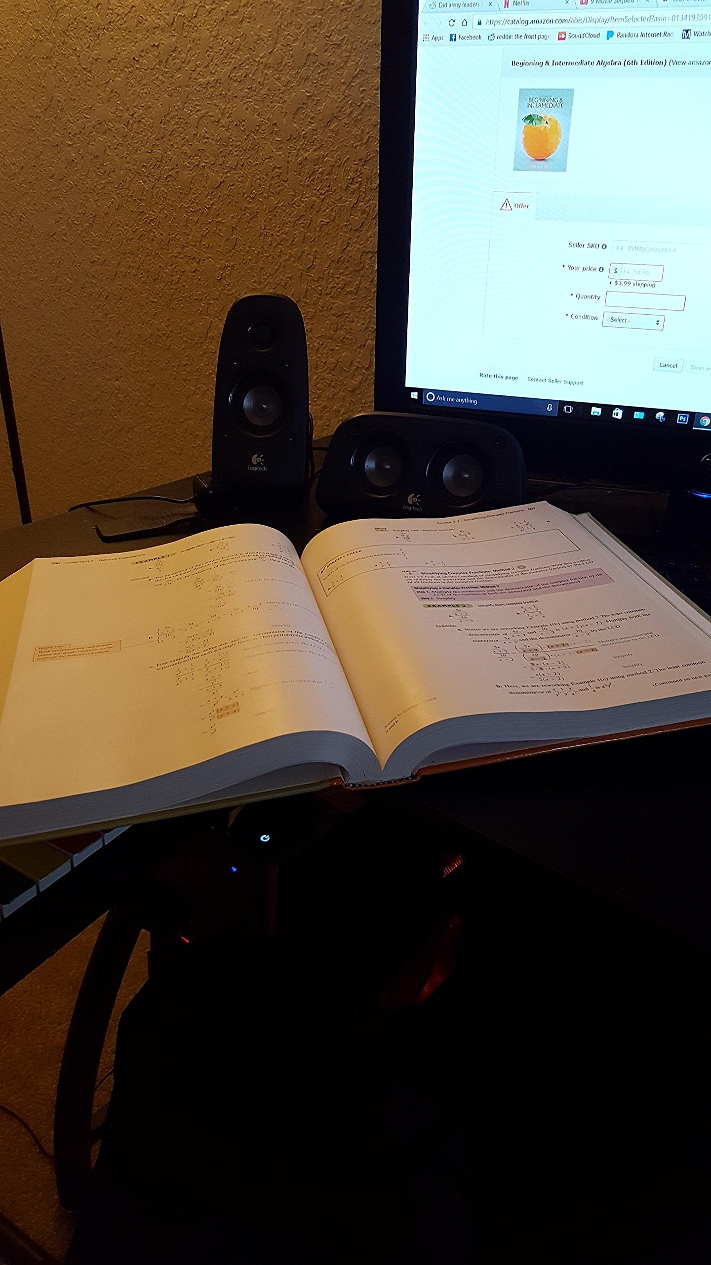 Beginning & Intermediate Algebra