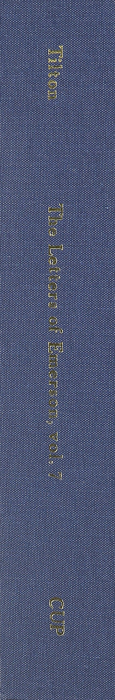 The Letters of Ralph Waldo Emerson Vol 7
