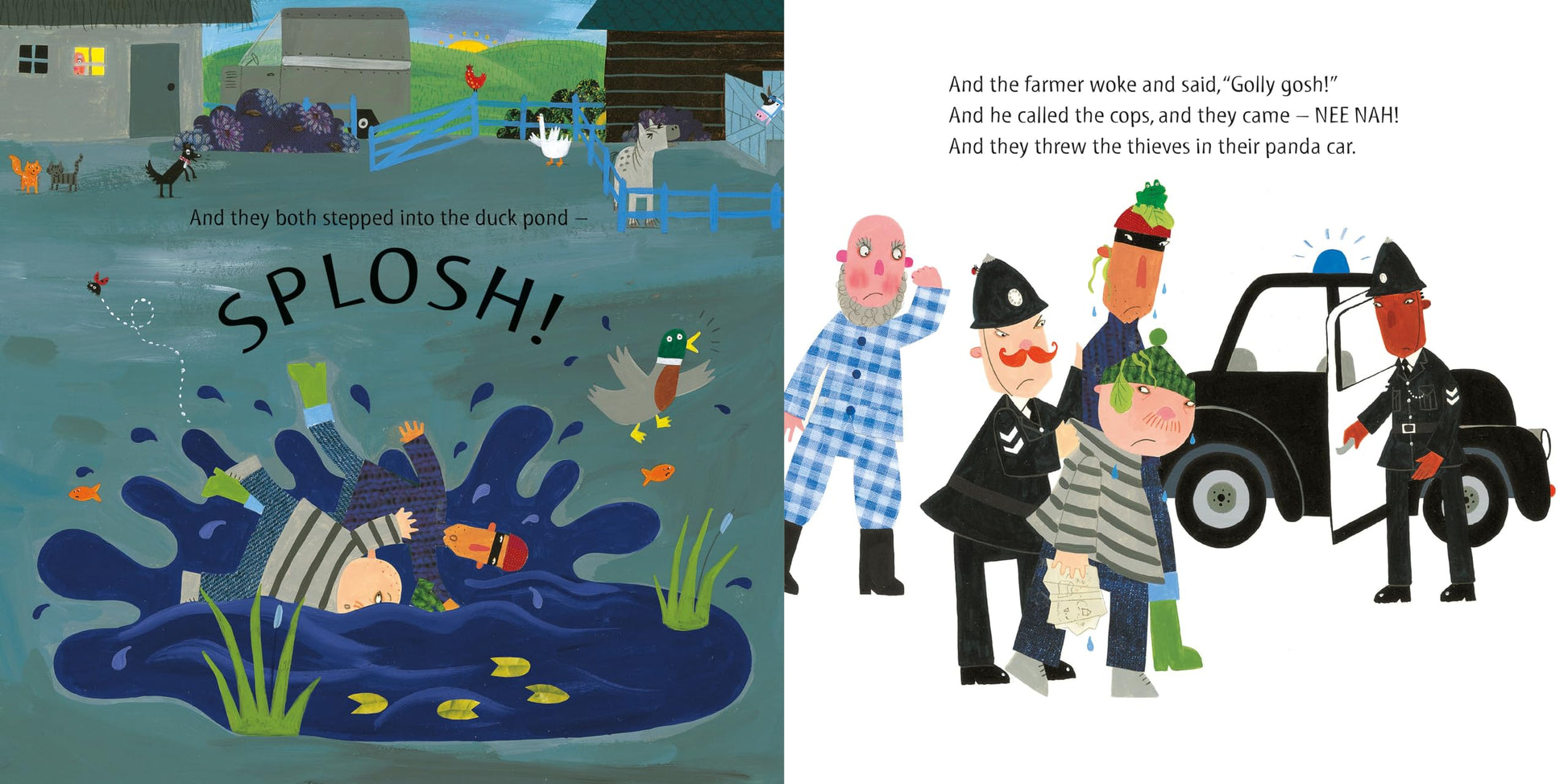Macmillan Childrens Books What the Ladybird Heard 15th Anniversary Edition with a shiny blue foil cover and bonus material from the creators!.