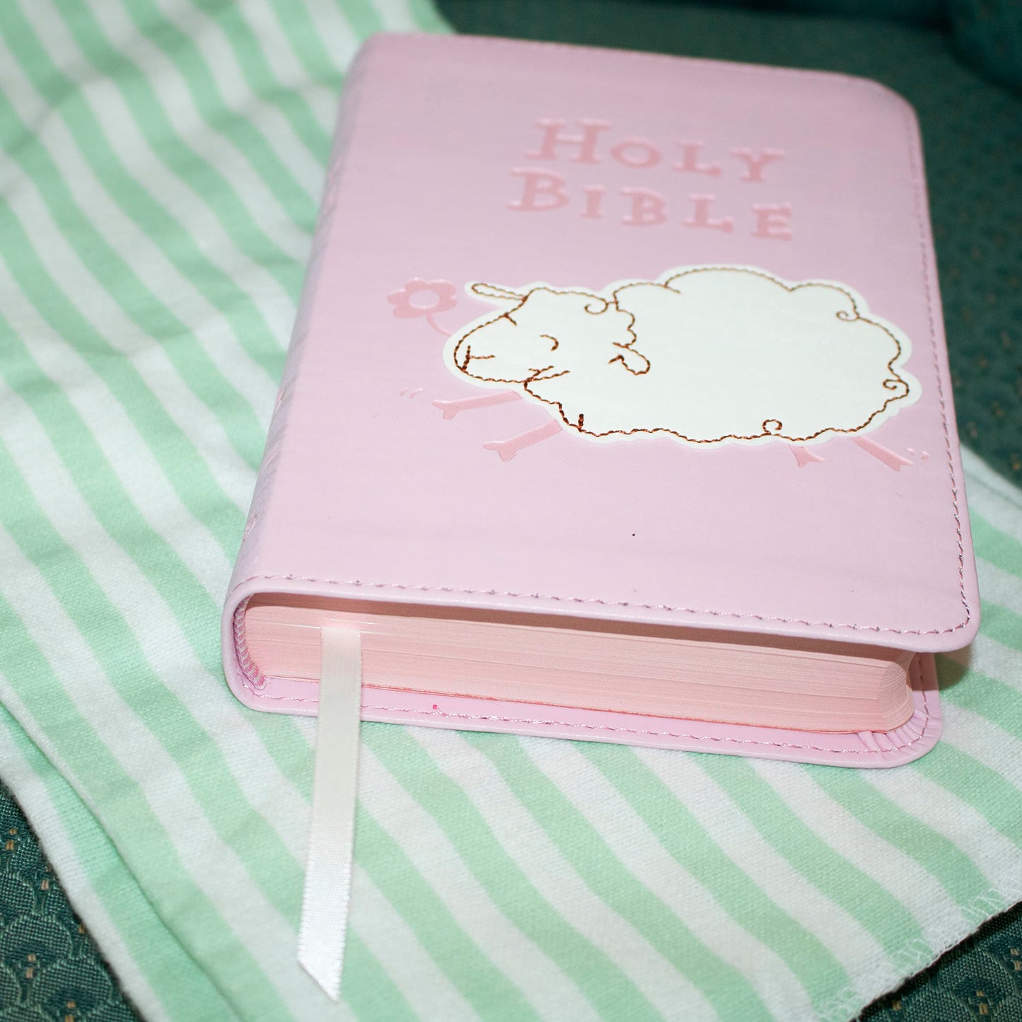 ICB, Really Woolly Holy Bible, Leathersoft, Pink: Children's Edition - Pink
