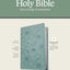 NLT Large Print Thinline Reference Bible, Filament Enabled (LeatherLike, Floral Leaf Teal, Red Letter): Includes Free Access to the Filament Bible App ... Notes, Devotionals, Worship Music, and Video