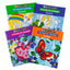 4 Booklet Set - Brain Games - Sticker by Number: Love, Peace, Hope, Faith