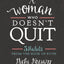 A Woman Who Doesn't Quit - Bible Study Book: 5 Habits from the Book of Ruth