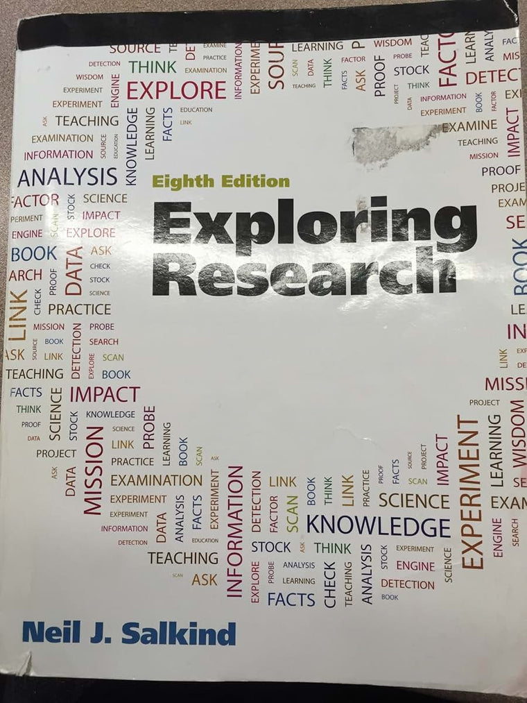 Exploring Research (8th Edition) by Salkind, Neil J.
