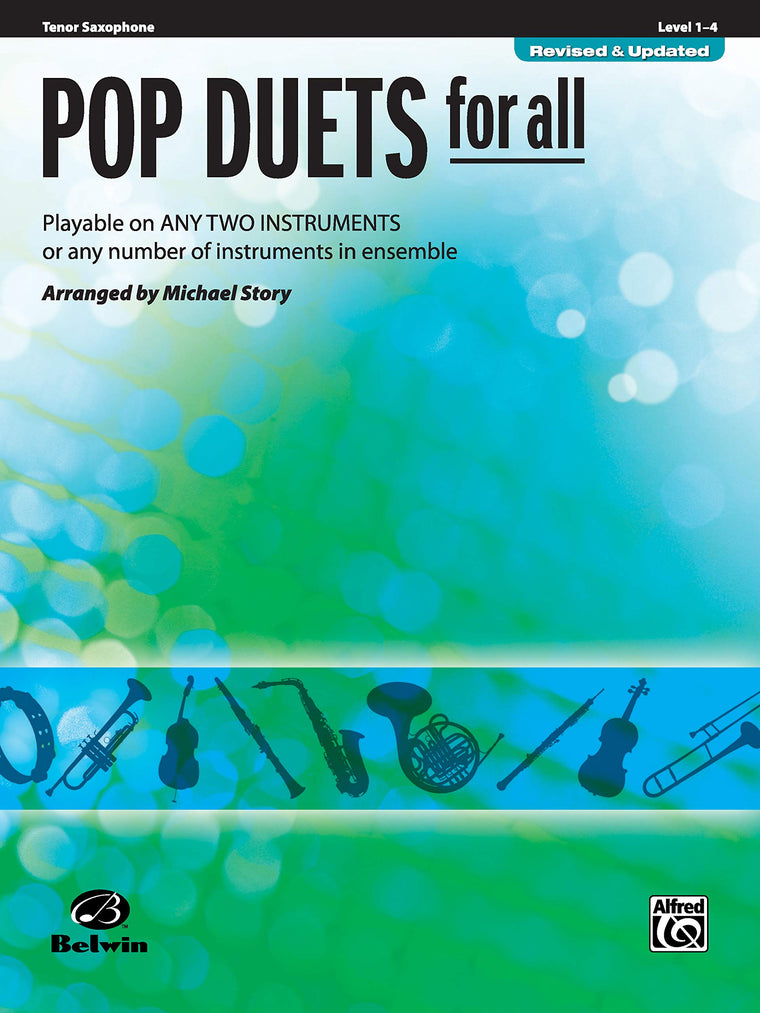 Pop Duets for All: Tenor Saxophone (For All Series)