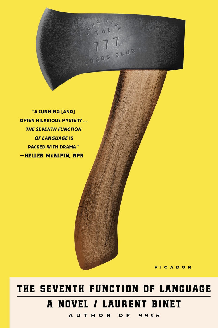 The Seventh Function of Language: A Novel by Binet, Laurent