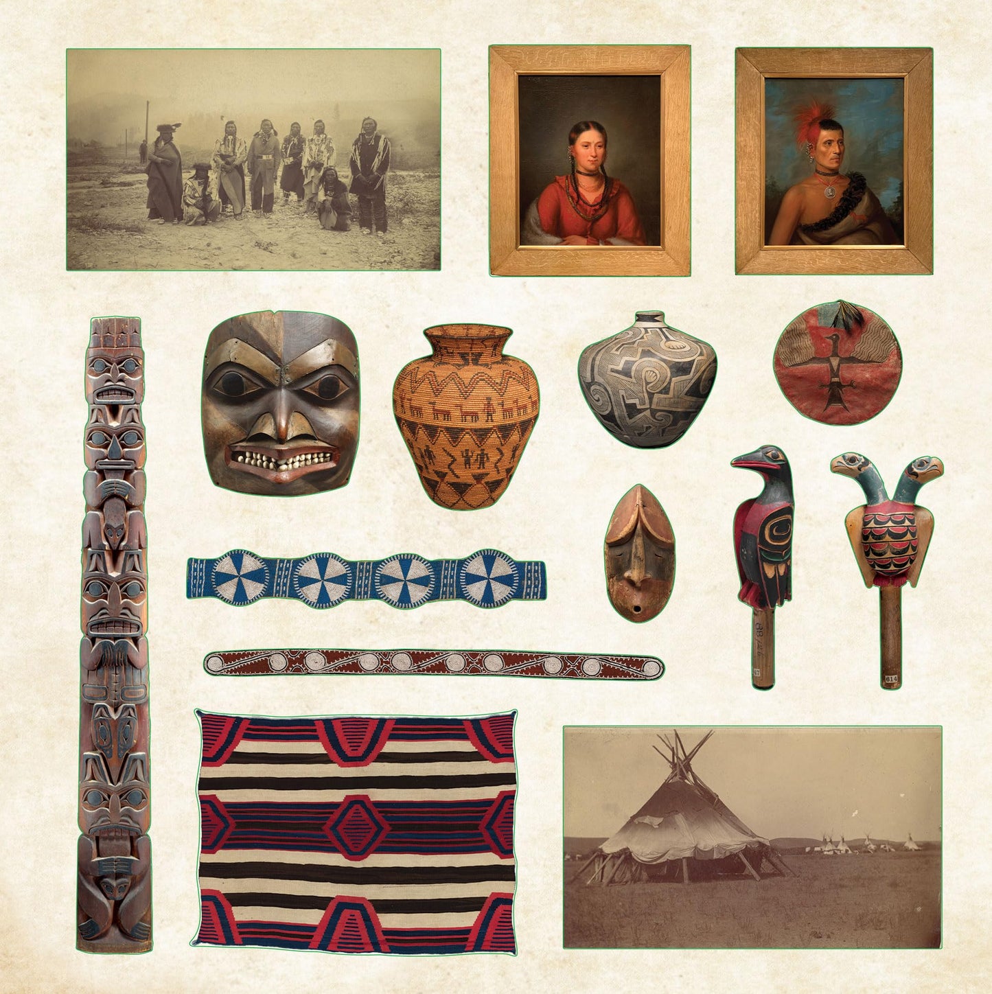 Museum Treasures Sticker Book (over 740 stickers!) (Sticker Books)