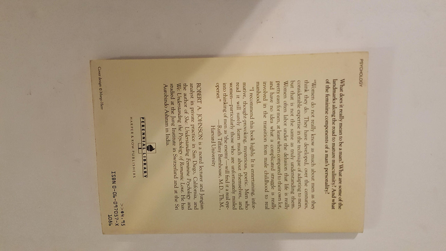 He: Understanding Masculine Psychology by Robert A. Johnson