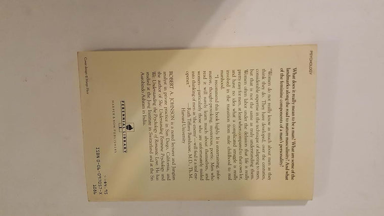 He: Understanding Masculine Psychology by Robert A. Johnson