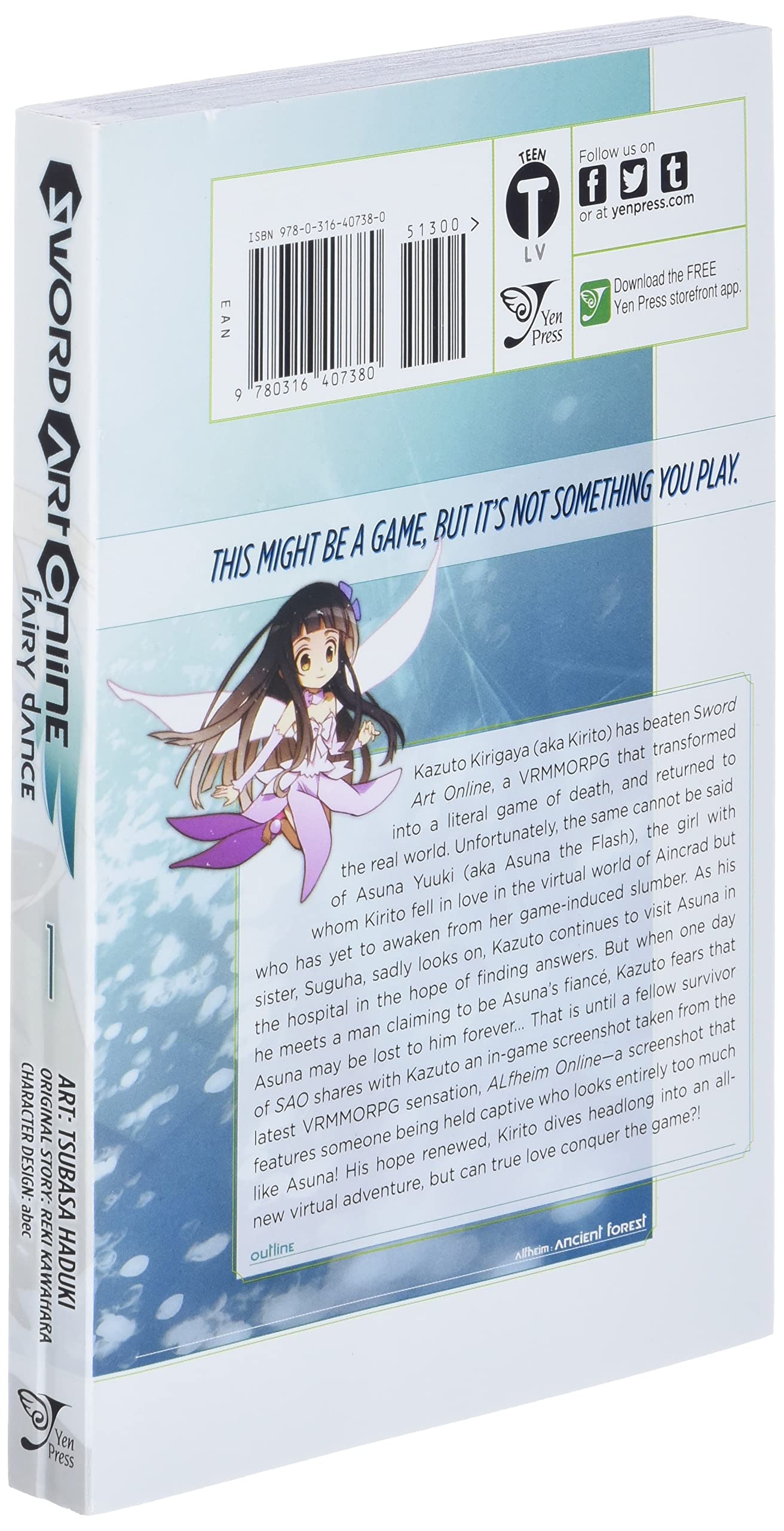 Sword Art Online: Fairy Dance, Vol. 1 - manga (Sword Art Online Manga, 2)
