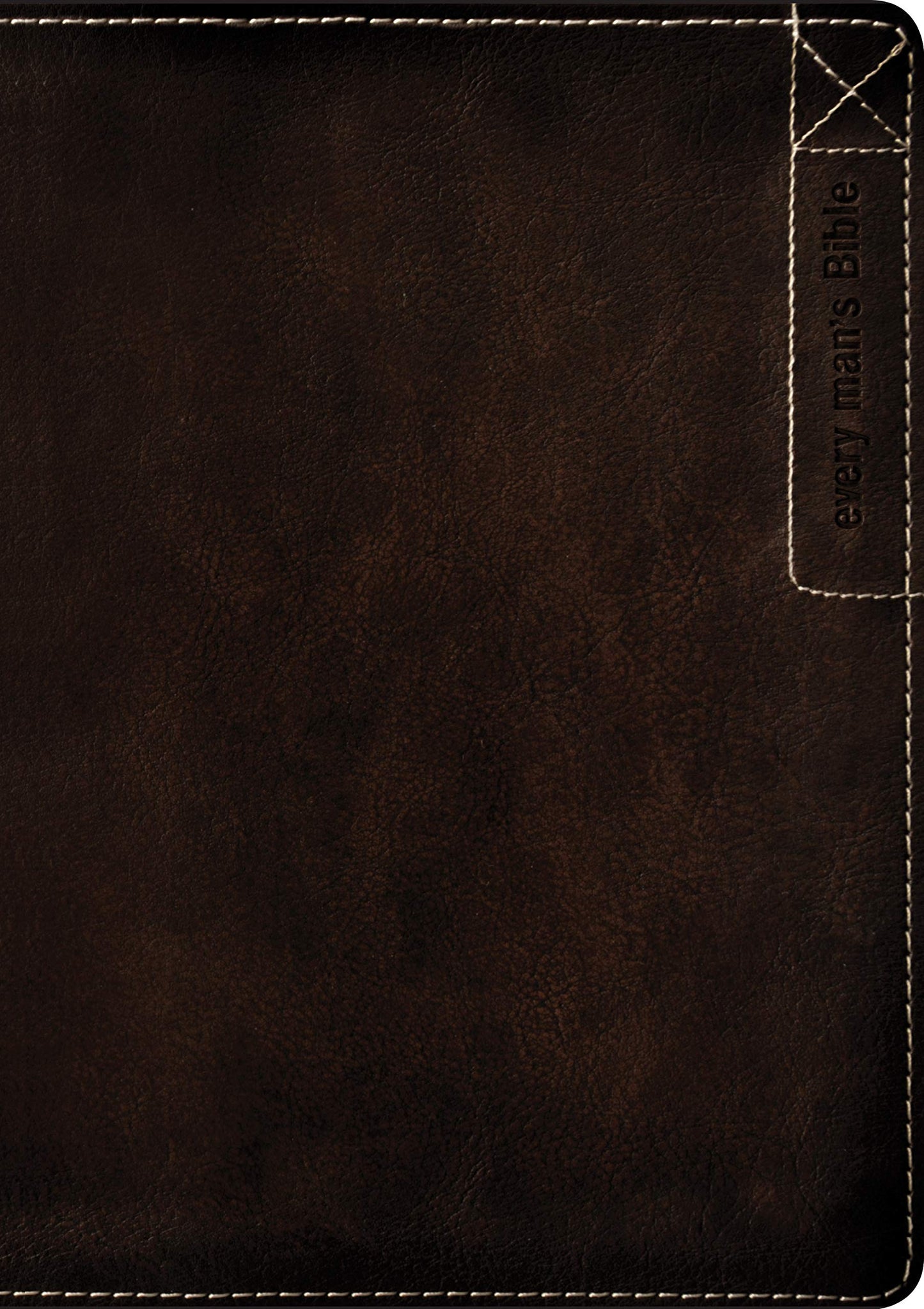 Every Mans Bible NIV, Large Print, Deluxe Explorer Edition (LeatherLike, Rustic Brown, Indexed)