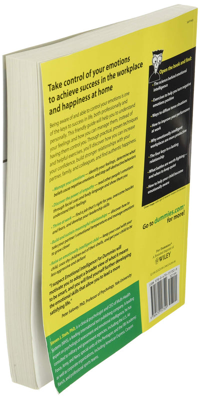 Emotional Intelligence For Dummies by Stein, Steven J.
